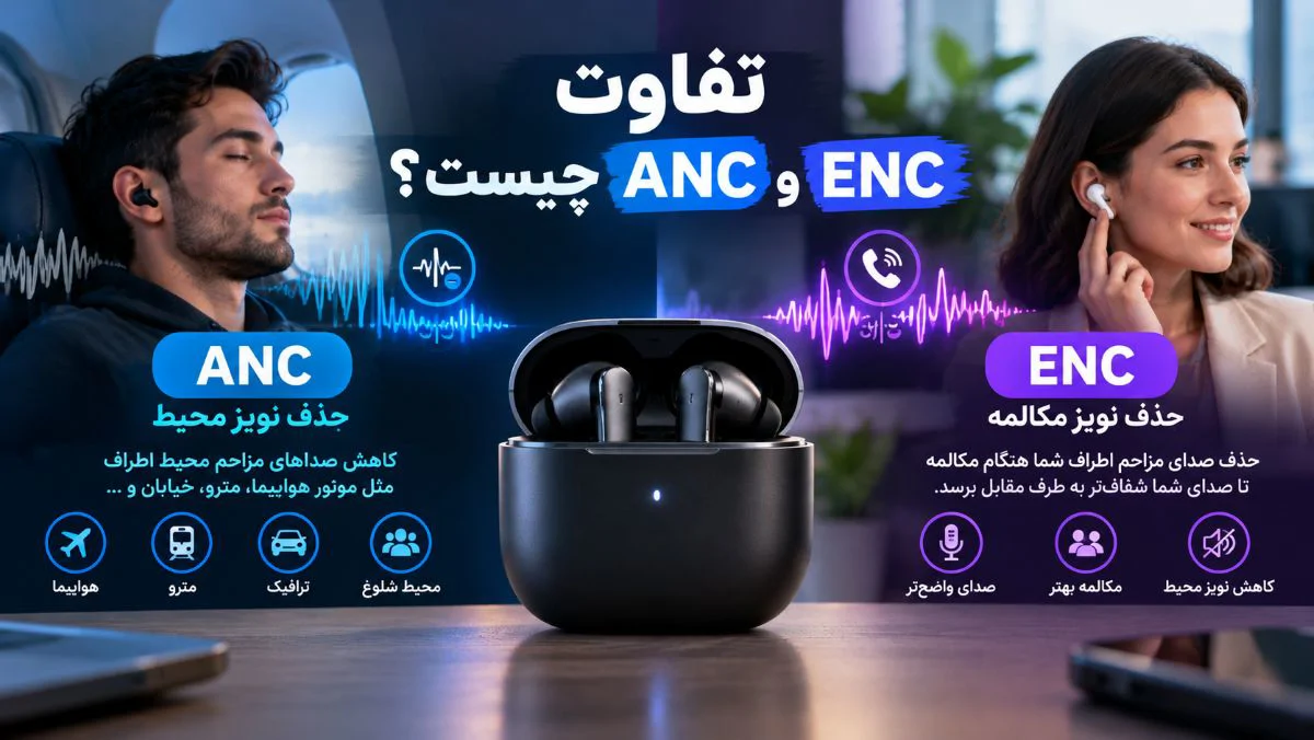 تفاوت ANC و ENC چیست؟ کدام برای هدفون بهتر است؟