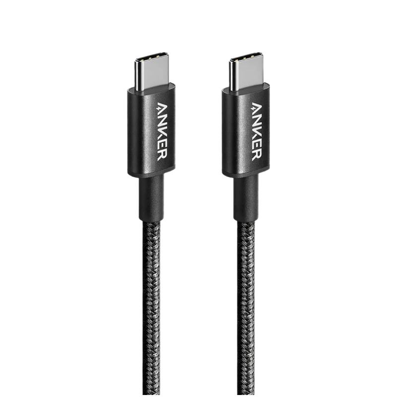 کابل تبدیل USB-C به USB-C انکر مدل Nylon A8752 طول یک متر