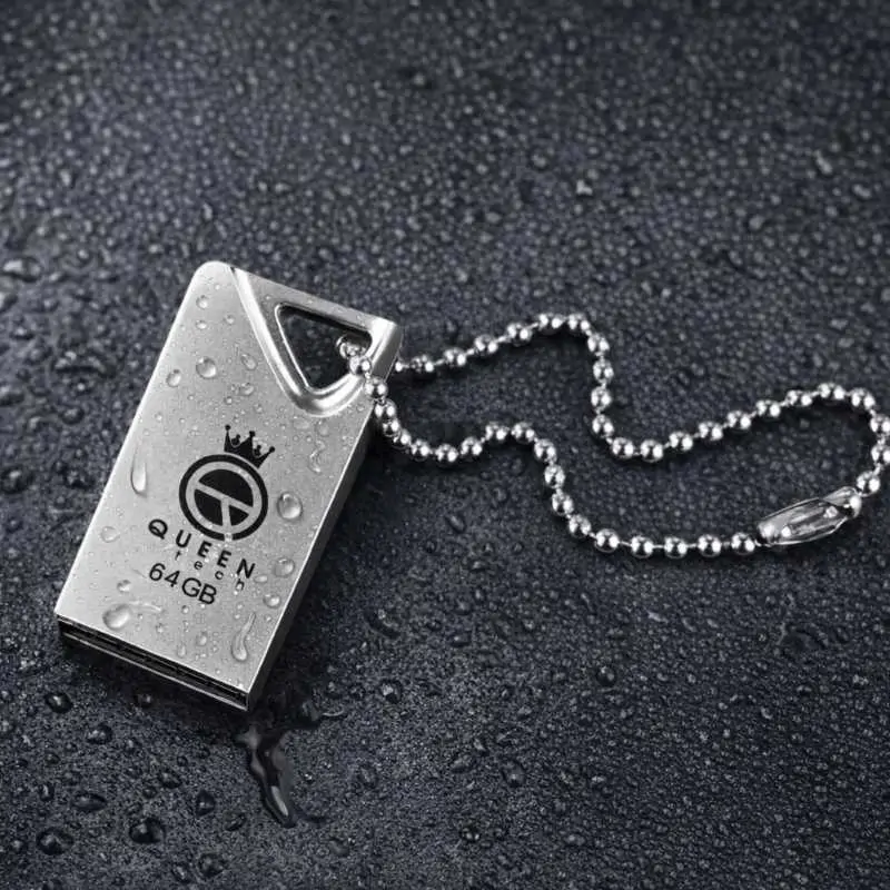 فلش مموری 64 گیگابایت کوئین تک مدل GLINK با رابط USB 2.0