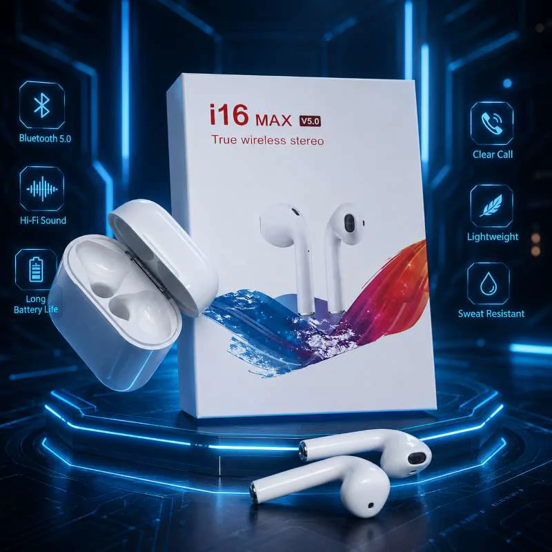 هدفون بیسیم مدل i16 MAX