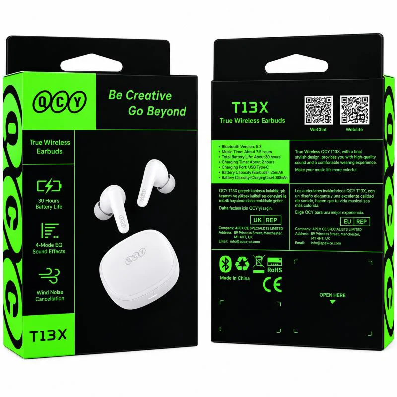 هدفون بلوتوثی کیو سی وای مدل T13X